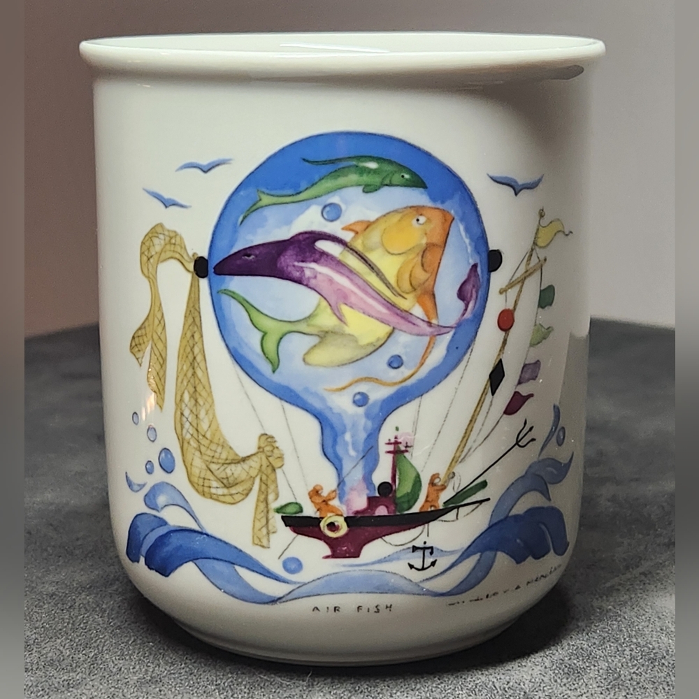 Vintage Villeroy & Boch Jar Le Ballon (Balloon) Air Fish Jar By Jean Mer…